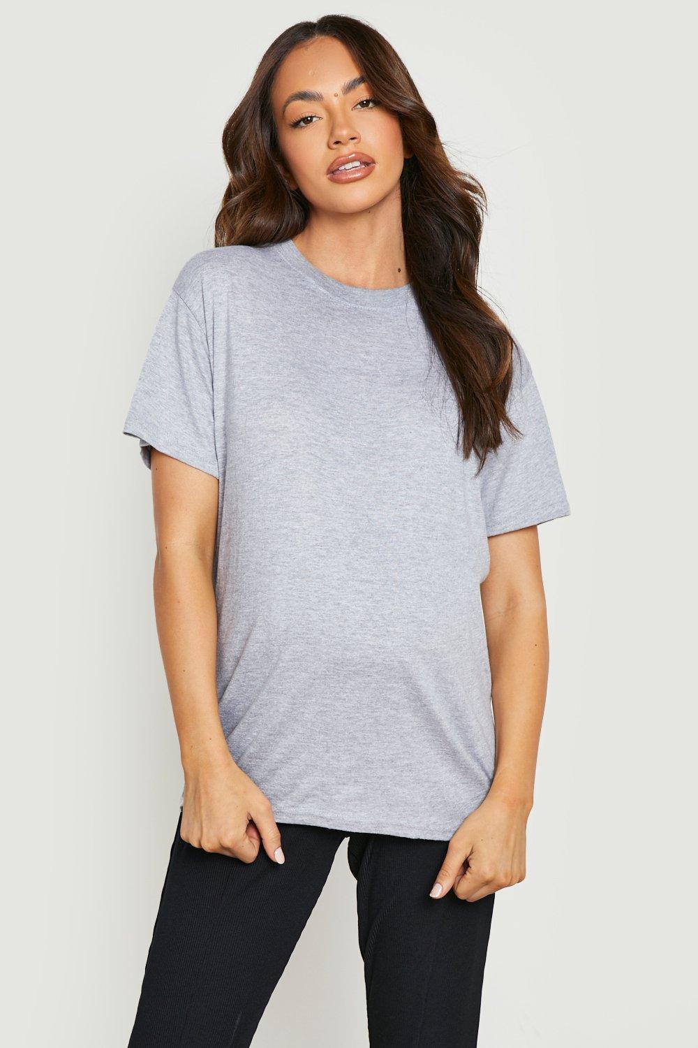 Maternit T shirt de grossesse en coton boohoo